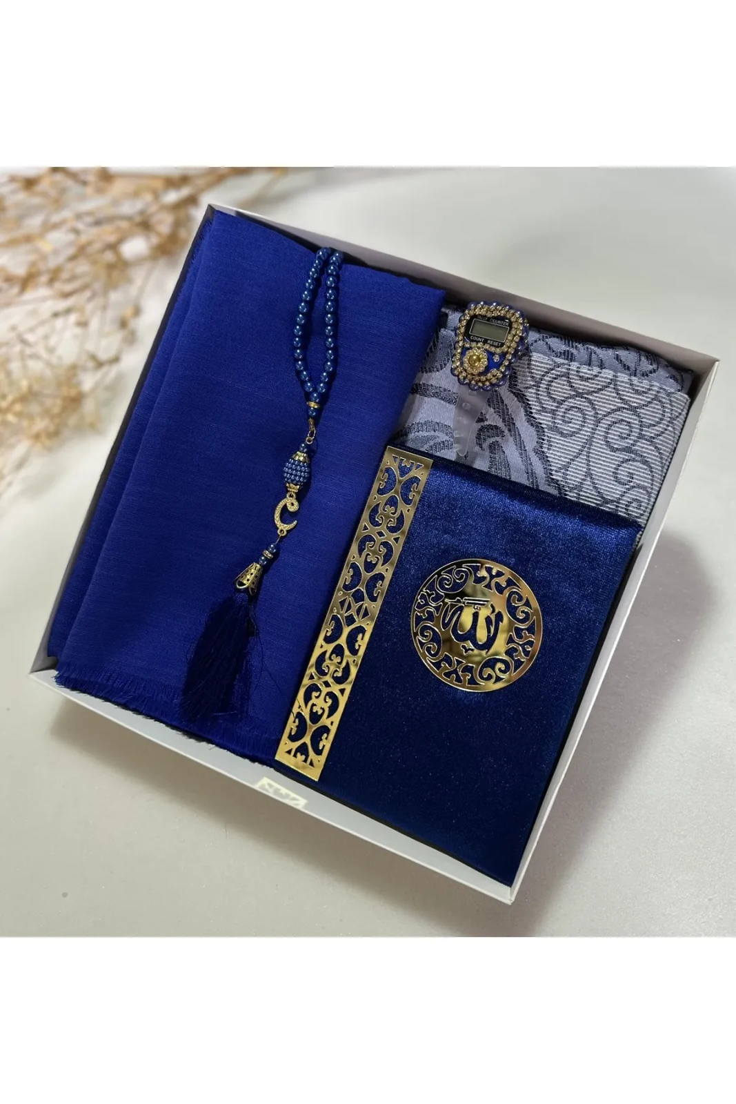 Bayan Hediyelik, Gelin Bohçası Seti, Yasin, Tesbih, Zikir Matik,seccade Seti , Seccade