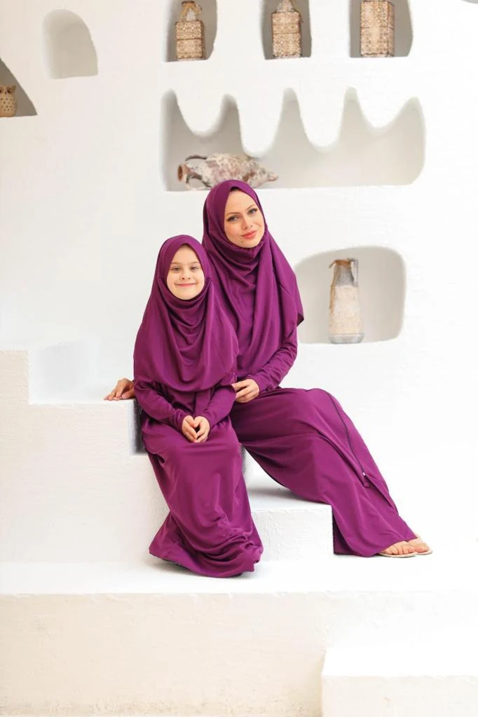 ANNE & ÇOÇUK NAMAZ ELBİSES TAKIMI 3