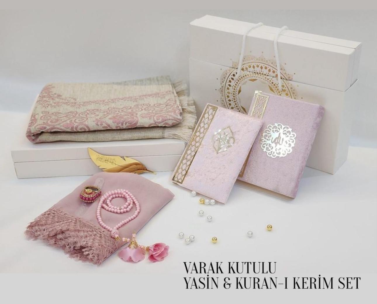 Varak Kutulu Yasin & Kuran-ı Kerim Set