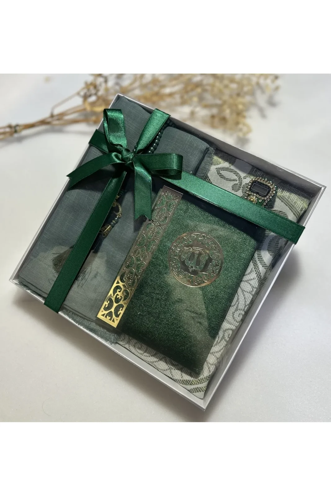 Bayan Hediyelik, Gelin Bohçası Seti, Yasin, Tesbih, Zikir Matik,seccade Seti , Seccade