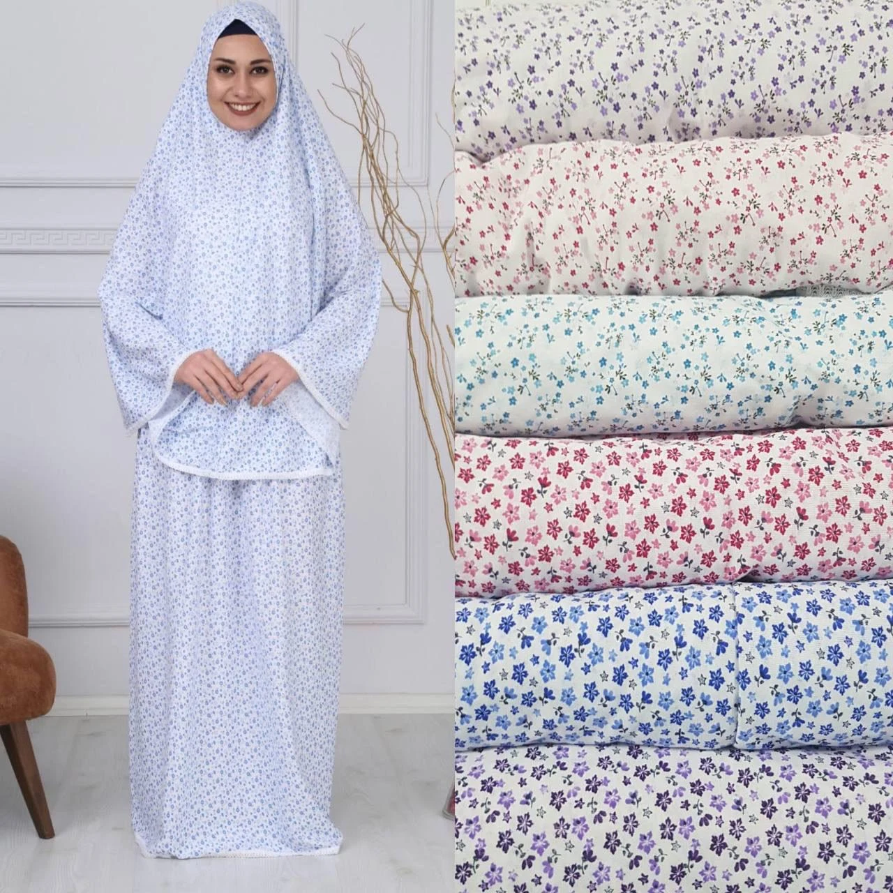 Namaz Elbiseli Set 6